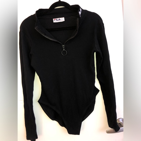 Fila high neck bodysuit from ASOS - Picture 3 of 5